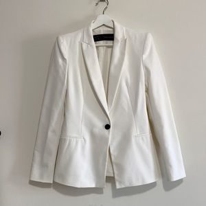 ZARA Women’s White Blazer size Small